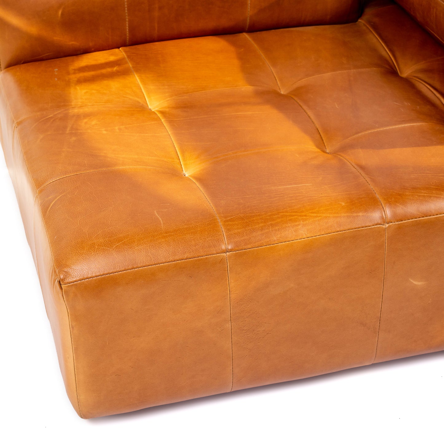 LEATHER SLEEPER COUCH