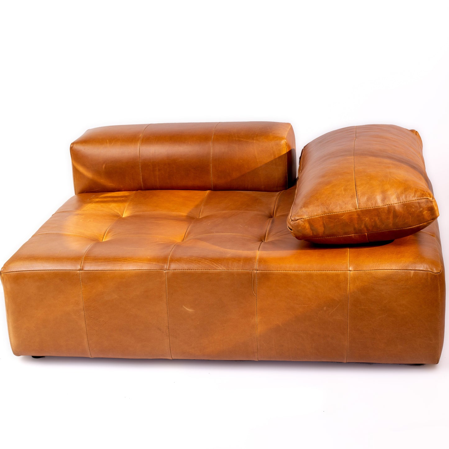 LEATHER SLEEPER COUCH