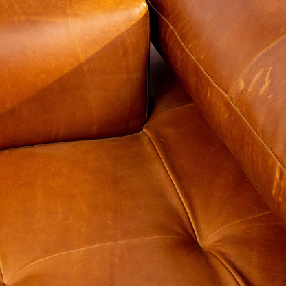 LEATHER SLEEPER COUCH