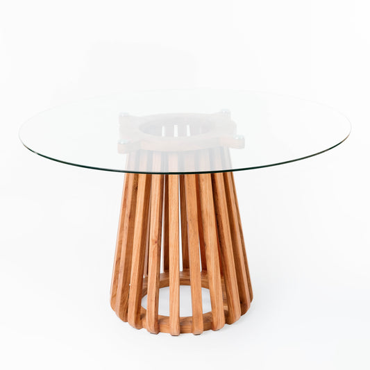 KOPANO GLASS TOP TABLE