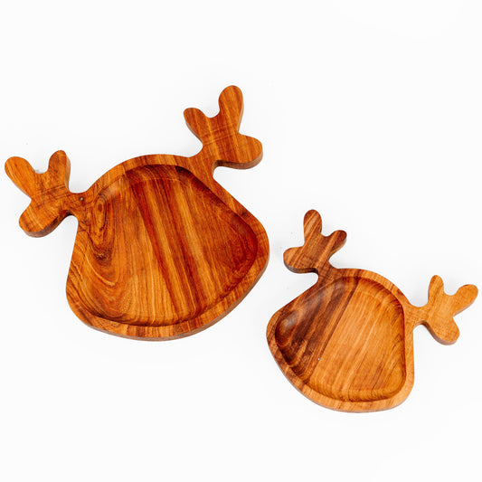 Reindeer Christmas Snack plates